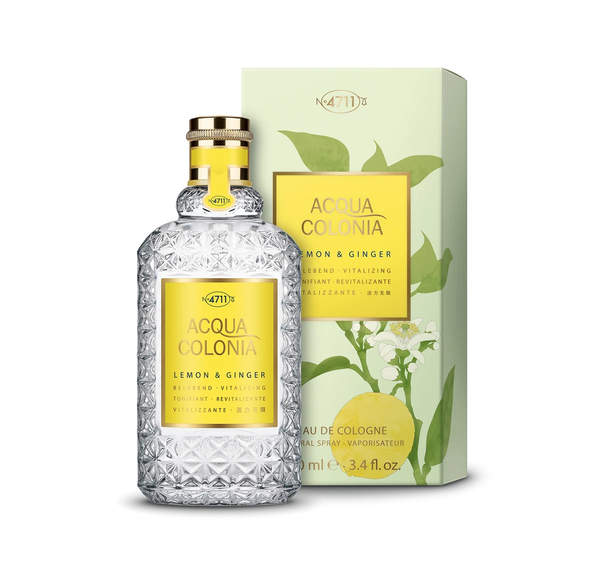 4711 Acqua Colonia Vitalisante EdC Citron & Gingembre avec son étui