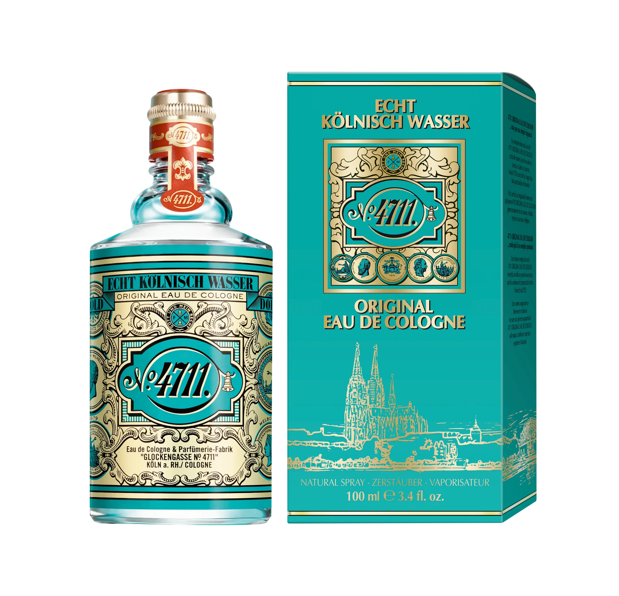 4711 Eau de Cologne Originale Spray Naturel sous étui avec son étui